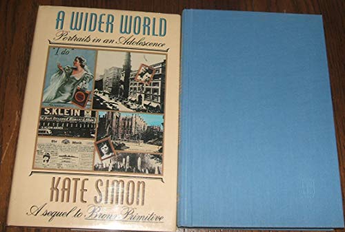 cover image A Wider World: Portraits in an Adolescence