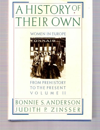 cover image A History of Their Own: Women in Europe from Prehistory to the Present