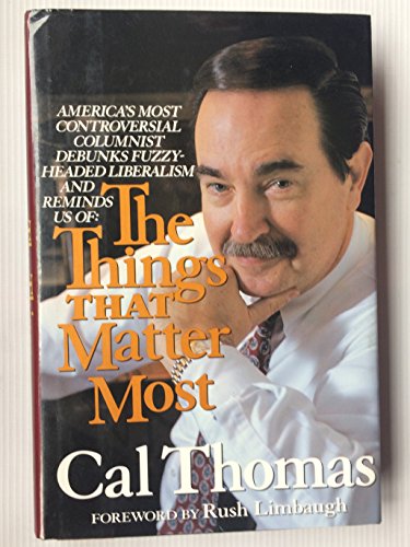 cover image The Things That Matter Most