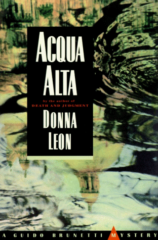 cover image Death in High Water: A Guido Brunetti Mystery