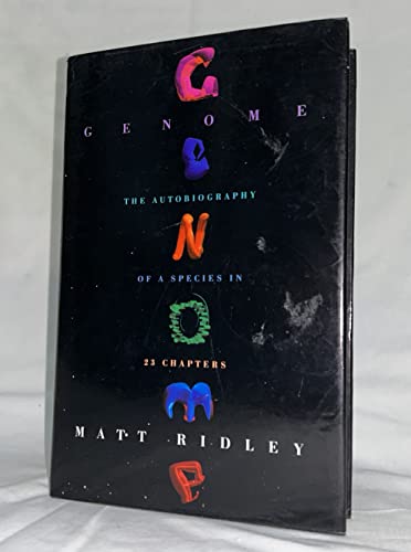 cover image Genome: The Autobiography of a Species in 23 Chapters