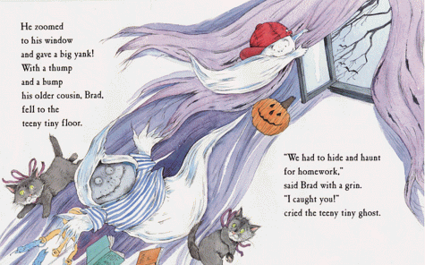 cover image Whooo's Haunting the Teeny Tiny Ghost?