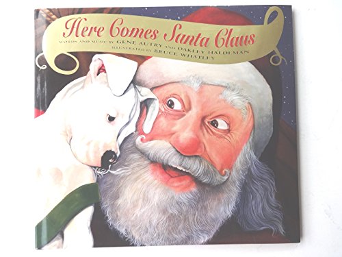 cover image HERE COMES SANTA CLAUS