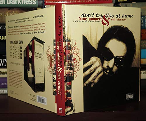 cover image DON'T TRY THIS AT HOME: A Year in the Life of Dave Navarro