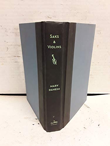cover image Saks and Violins: A Bed-and-Breakfast Mystery