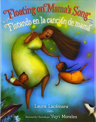 cover image Floating on Mama's Song/Flotando en la canción de mamá