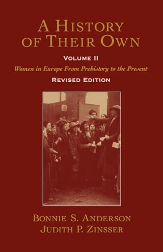 cover image A History of Their Own: Women in Europe from Prehistory to the Present