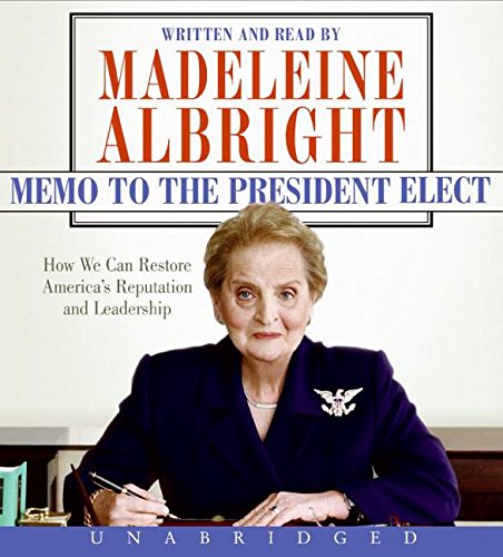 cover image Memo to the President Elect