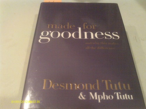 cover image Made for Goodness: And Why This Makes All the Difference