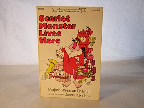 cover image Scarlet Monster Lives Here Level 1