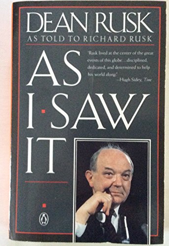 cover image As I Saw It