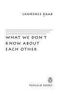 cover image What We Don't Know about Each Other