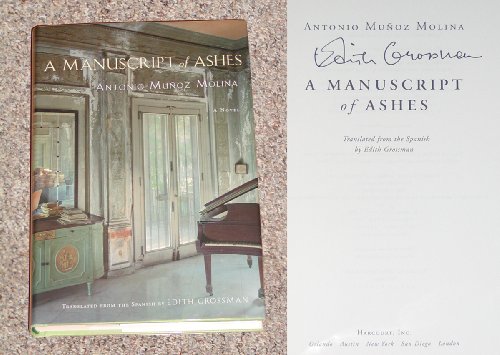 cover image A Manuscript of Ashes