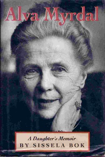 cover image Alva Myrdal: A Daughter's Memoir