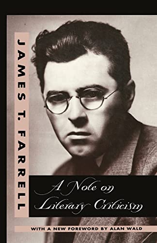 cover image A Note on Literary Criticism