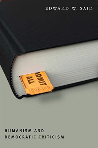 cover image Humanism and Democratic Criticism