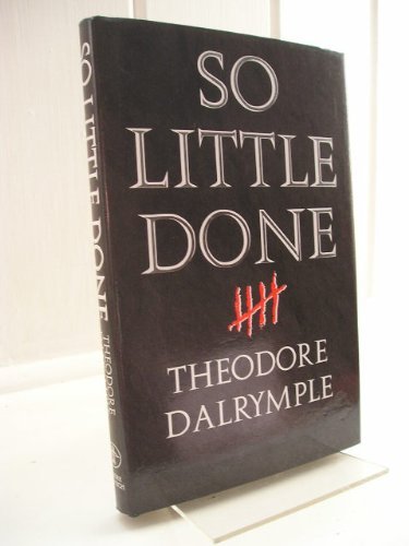 cover image So Little Done: The Testament of a Serial Killer