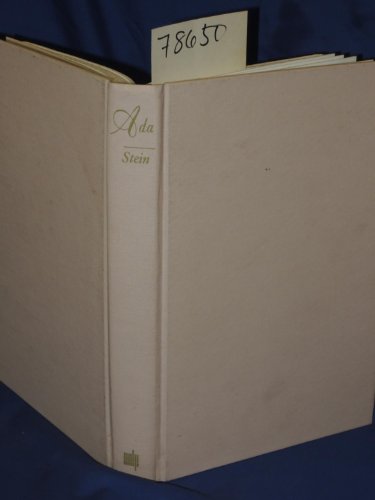 cover image ADA, a Life and a Legacy