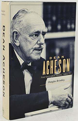 cover image Dean Acheson: The Cold War Years, 1953-71