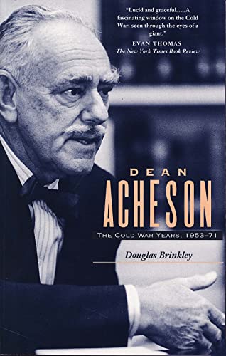 cover image Dean Acheson: The Cold War Years, 1953-71