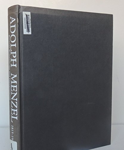 cover image Adolph Menzel, 1815-1905: Between Romanticism and Impressionism