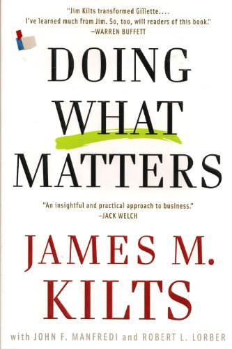 cover image Doing What Matters