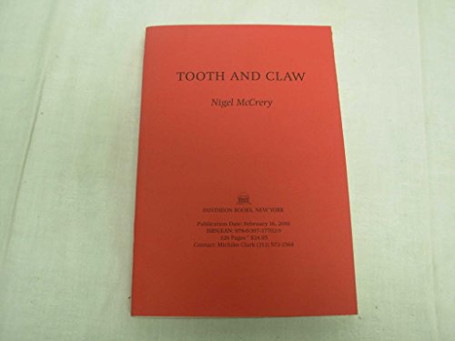 cover image Tooth and Claw