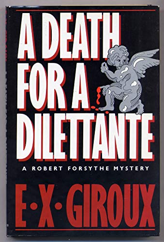 cover image A Death for a Dilettante