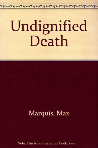 cover image Undignified Death: A Detective Inspector