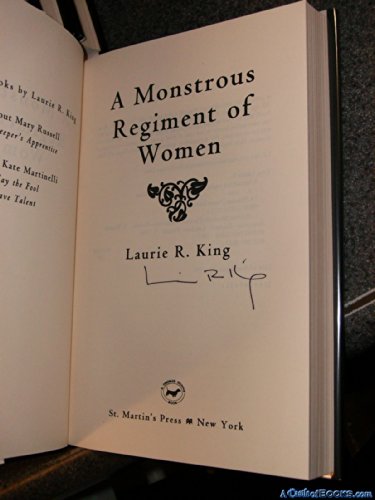 cover image A Monstrous Regiment of Women