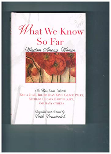 cover image What We Know So Far: Wisdom Among Women