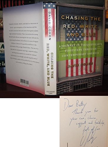 cover image CHASING THE RED, WHITE, AND BLUE: A Journey in Tocqueville's Footsteps Through Contemporary America