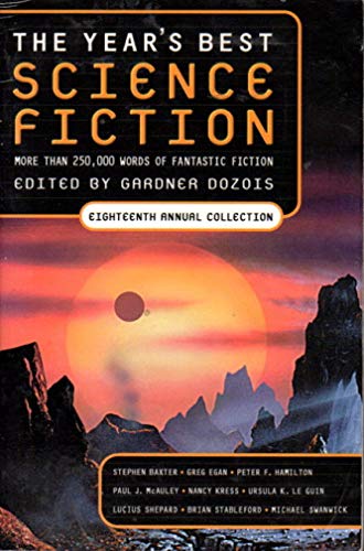 cover image THE YEAR'S BEST SCIENCE FICTION: Eighteenth Annual Collection