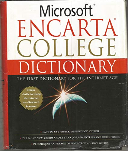 cover image MICROSOFT ENCARTA COLLEGE DICTIONARY