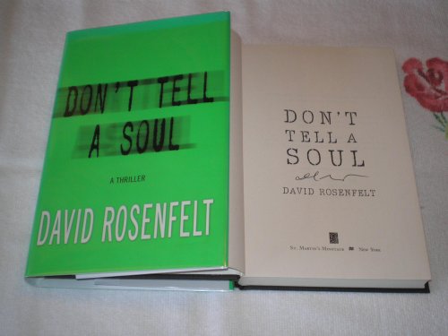 cover image Don't Tell a Soul