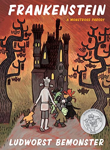 cover image Frankenstein: 
A Monstrous Parody