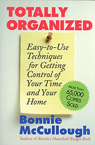 cover image Totally Organized: The Bonnie McCullough Way