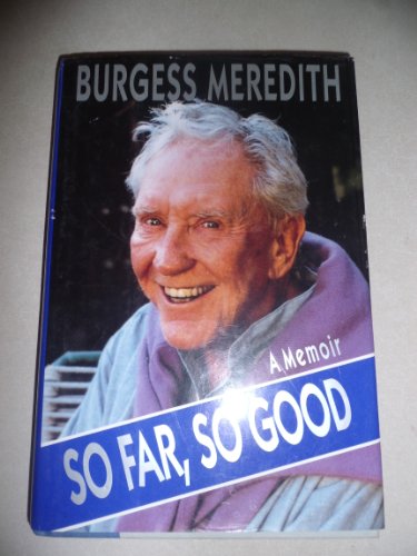 cover image So Far, So Good: A Memoir