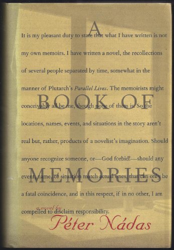 cover image A Book of Memories