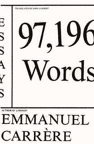 cover image 97,196 Words: Essays 