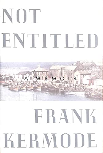 cover image Not Entitled: A Memoir