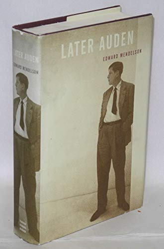 cover image Later Auden