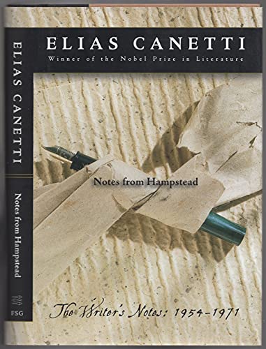 cover image Notes from Hampstead: The Writer's Notes: 1954-1971