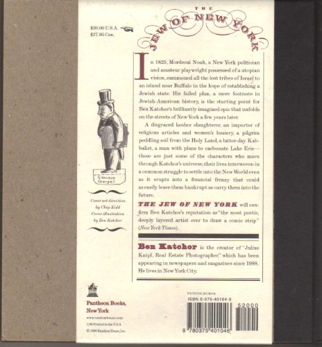 cover image The Jew of New York: A Historical Romance