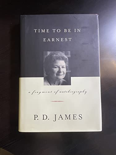 cover image Time to Be in Earnest: A Fragment of Autobiography