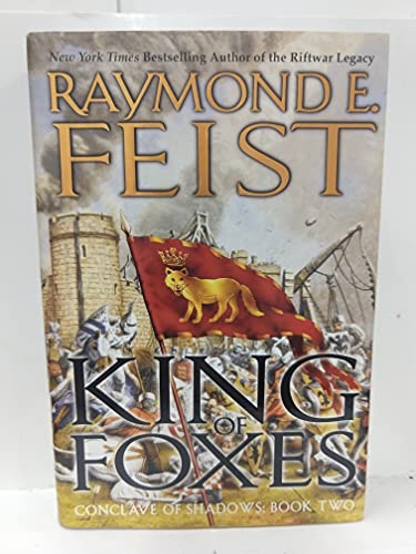 cover image KING OF FOXES: Conclave of Shadows Book Two
