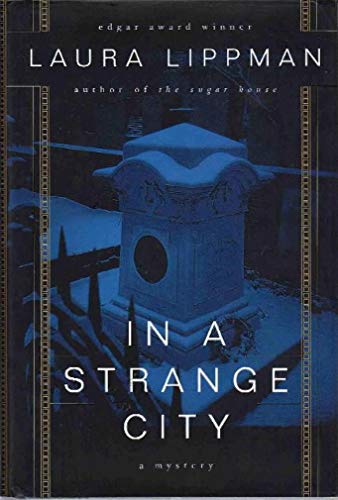 cover image IN A STRANGE CITY