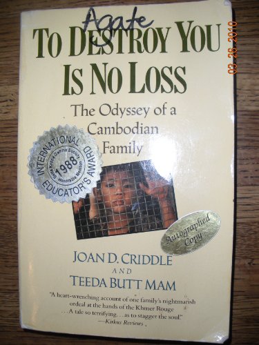 cover image To Destroy You Is No Loss