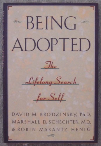 cover image Being Adopted