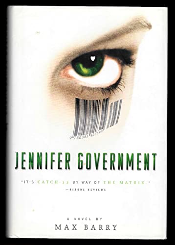 cover image JENNIFER GOVERNMENT